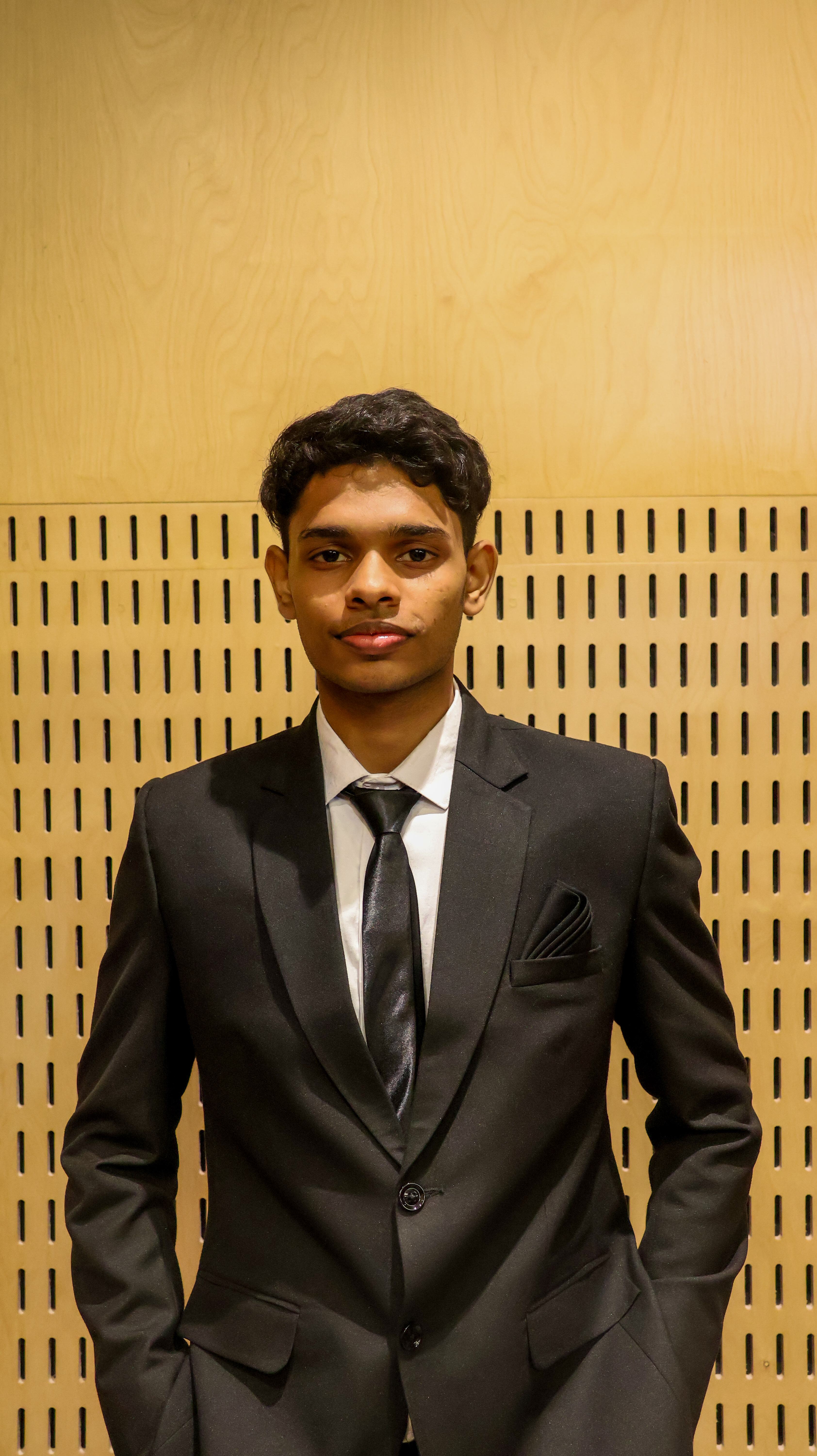 Portrait of Kevin Synet, Literary & Cultural Representative, FRCRCE Student Council