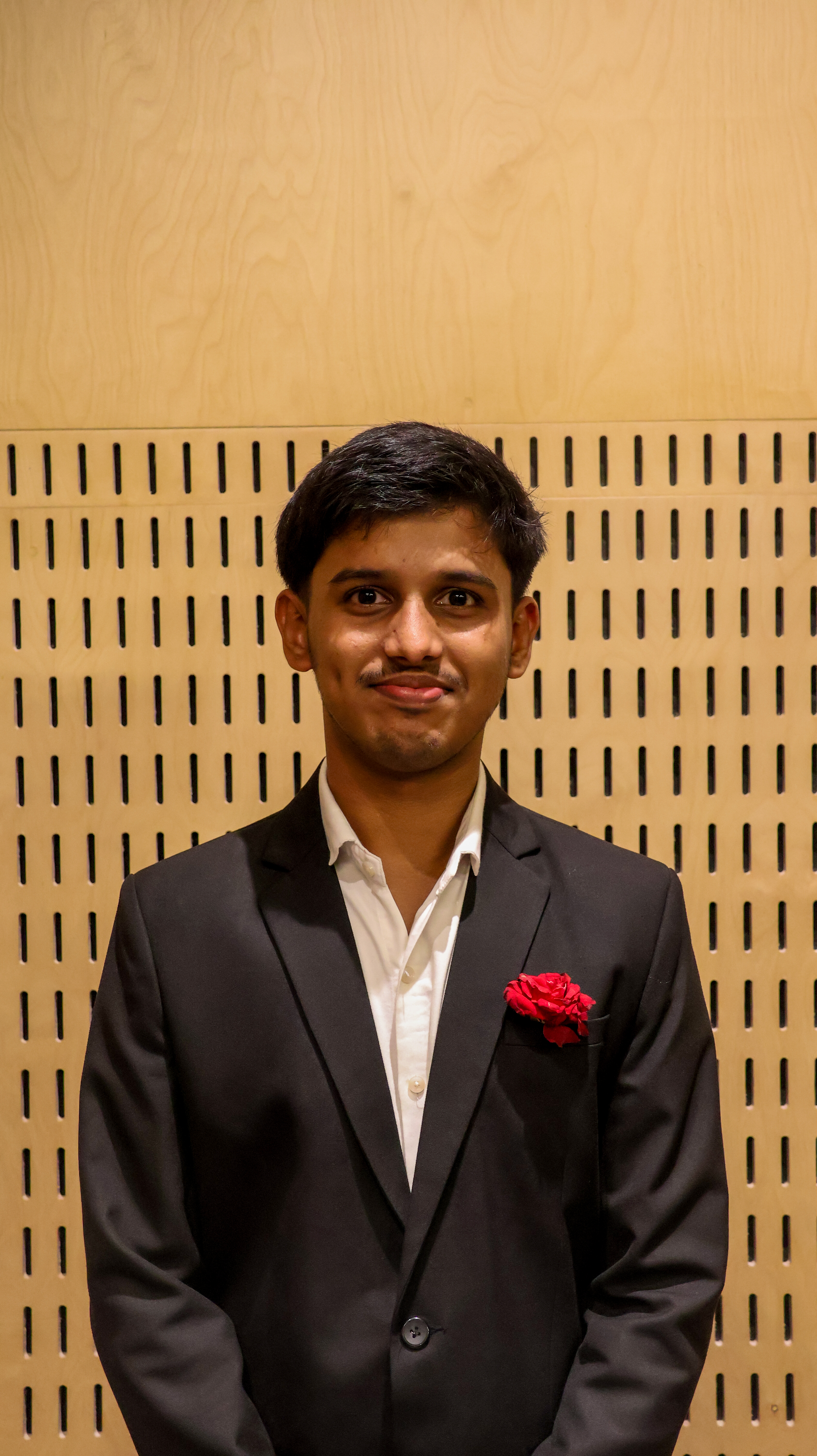 Portrait of Dishant Pimple, Additional Societies Secretary, FRCRCE Student Council