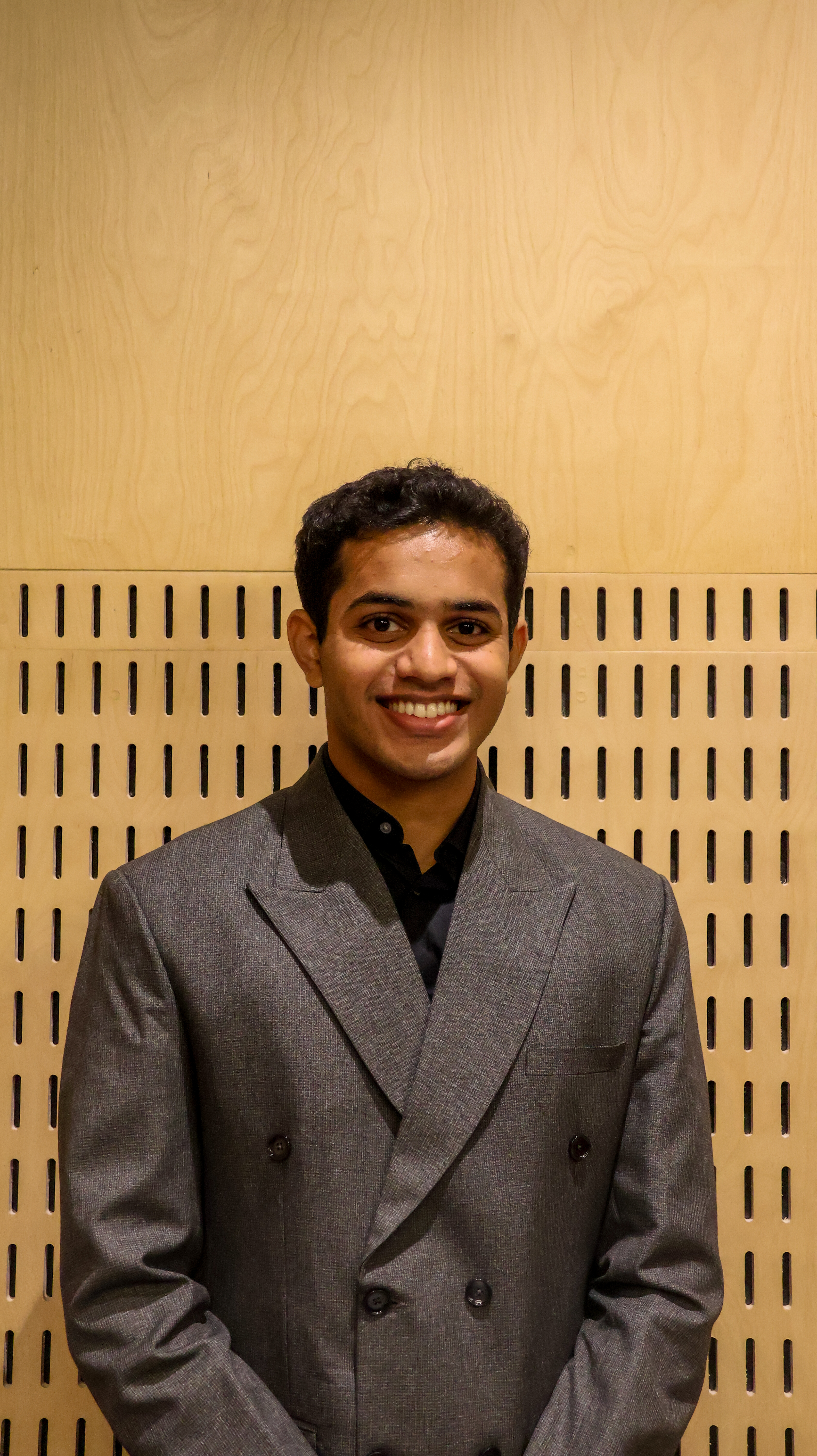 Portrait of Sherwin Mascarenhas, IIC Head, FRCRCE Student Council