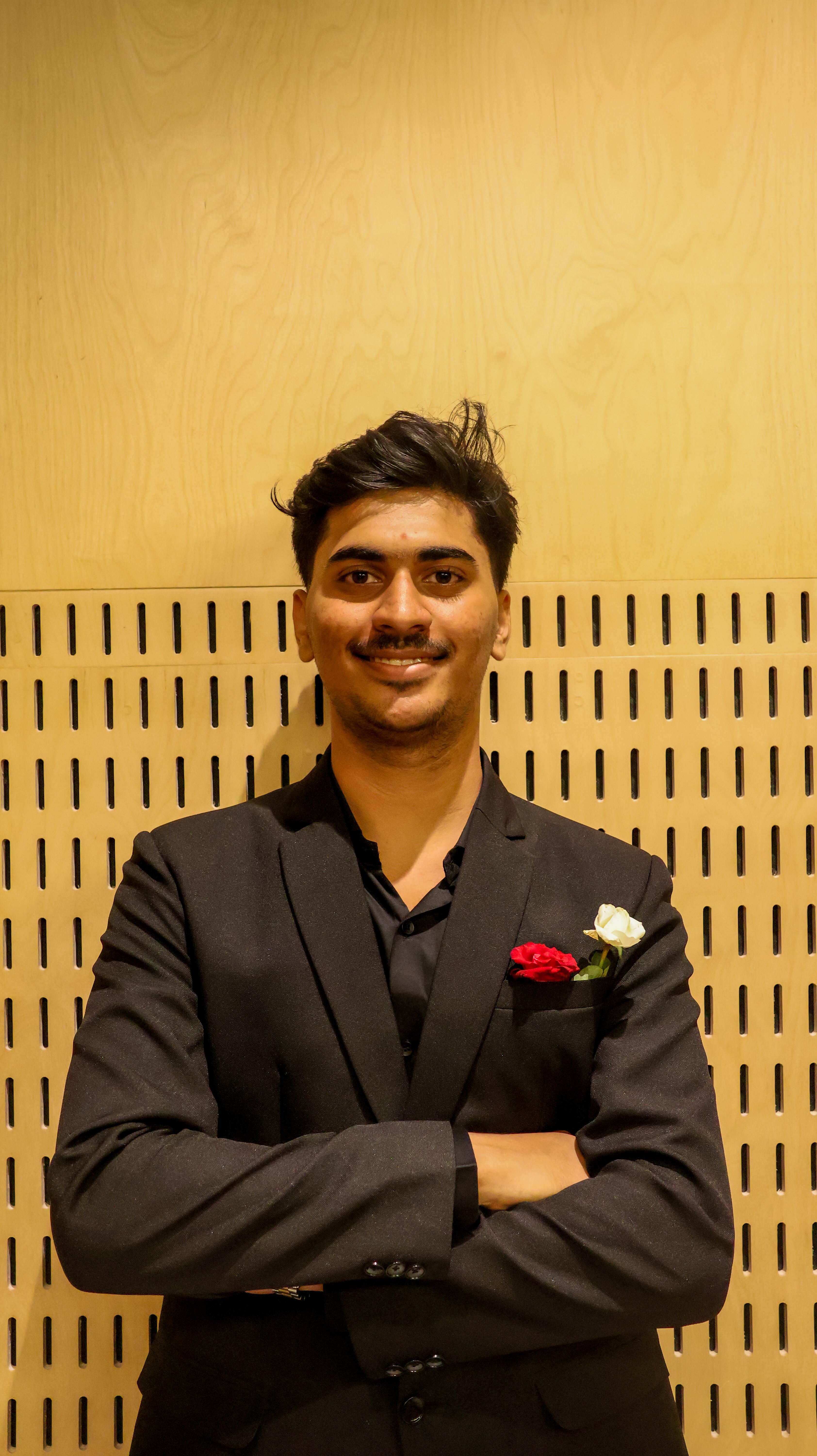 Portrait of Dhruv Mahale, Boys Sports Secretary, FRCRCE Student Council